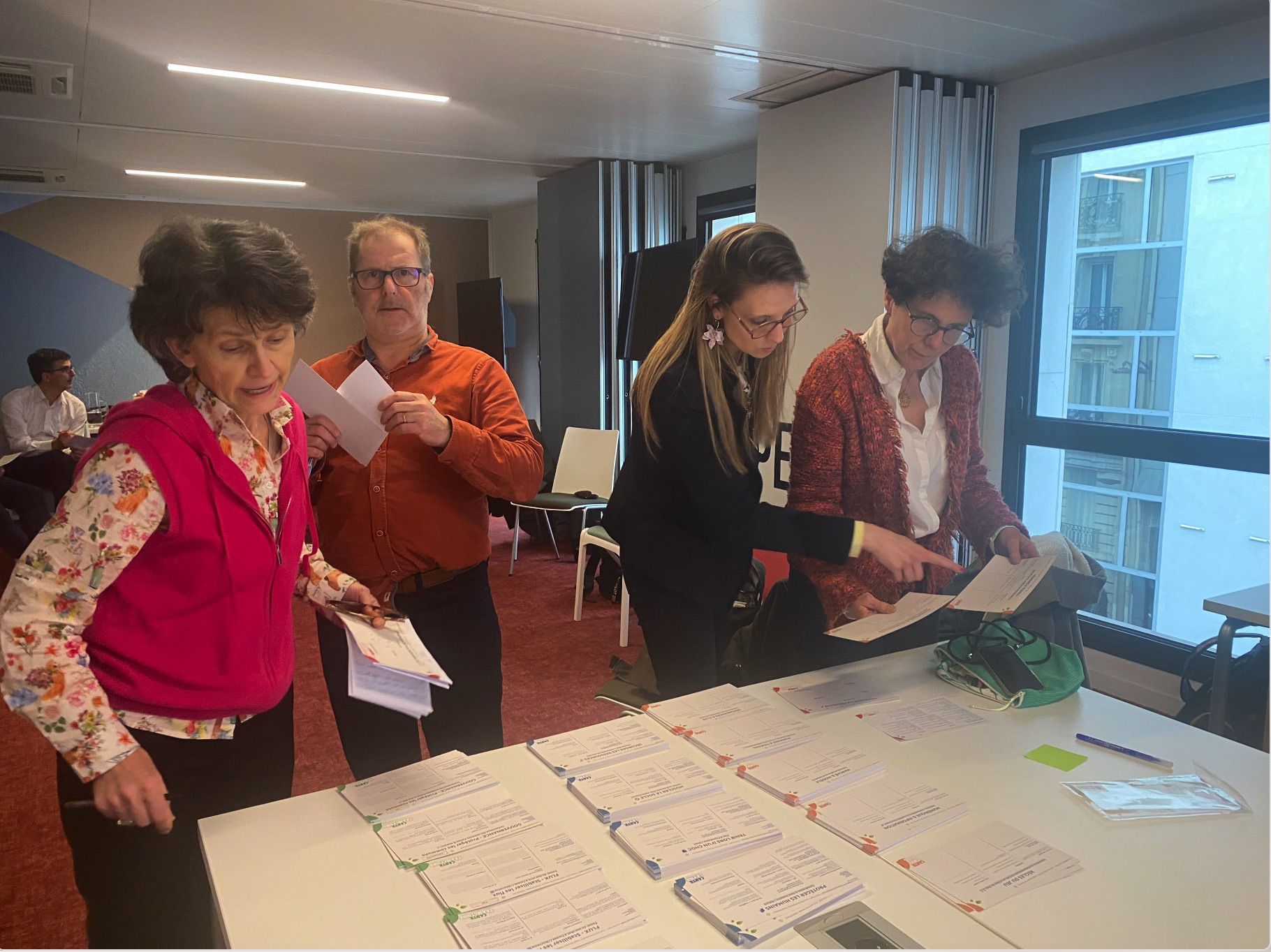 Choix des cartes robustes lors d'un atelier